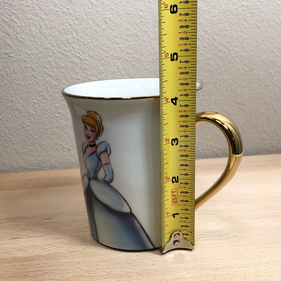 Disney Cinderella Even Miracles Take A Little Time Mug With Gold Handle - Picture 8 of 10